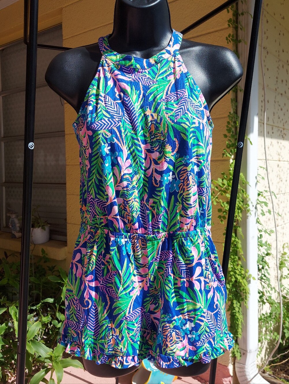 Lilly Pulitzer Brienne Romper for girls size XL